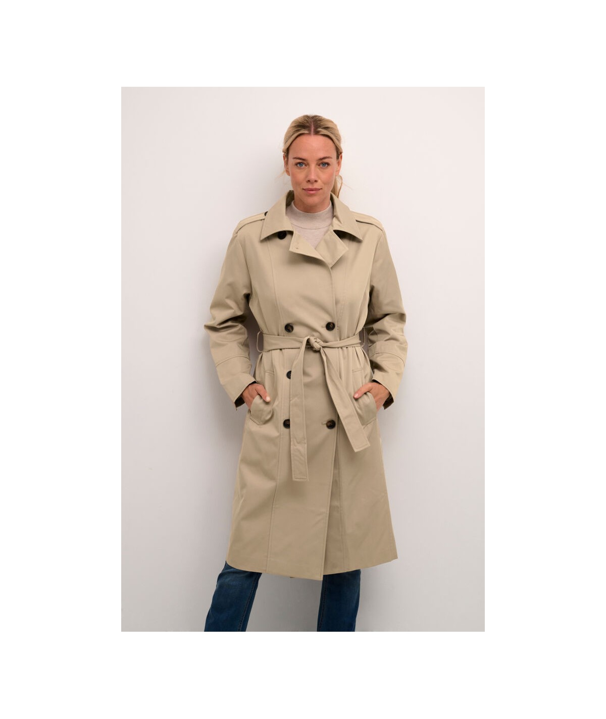 TRENCH NOVINNA CREAM