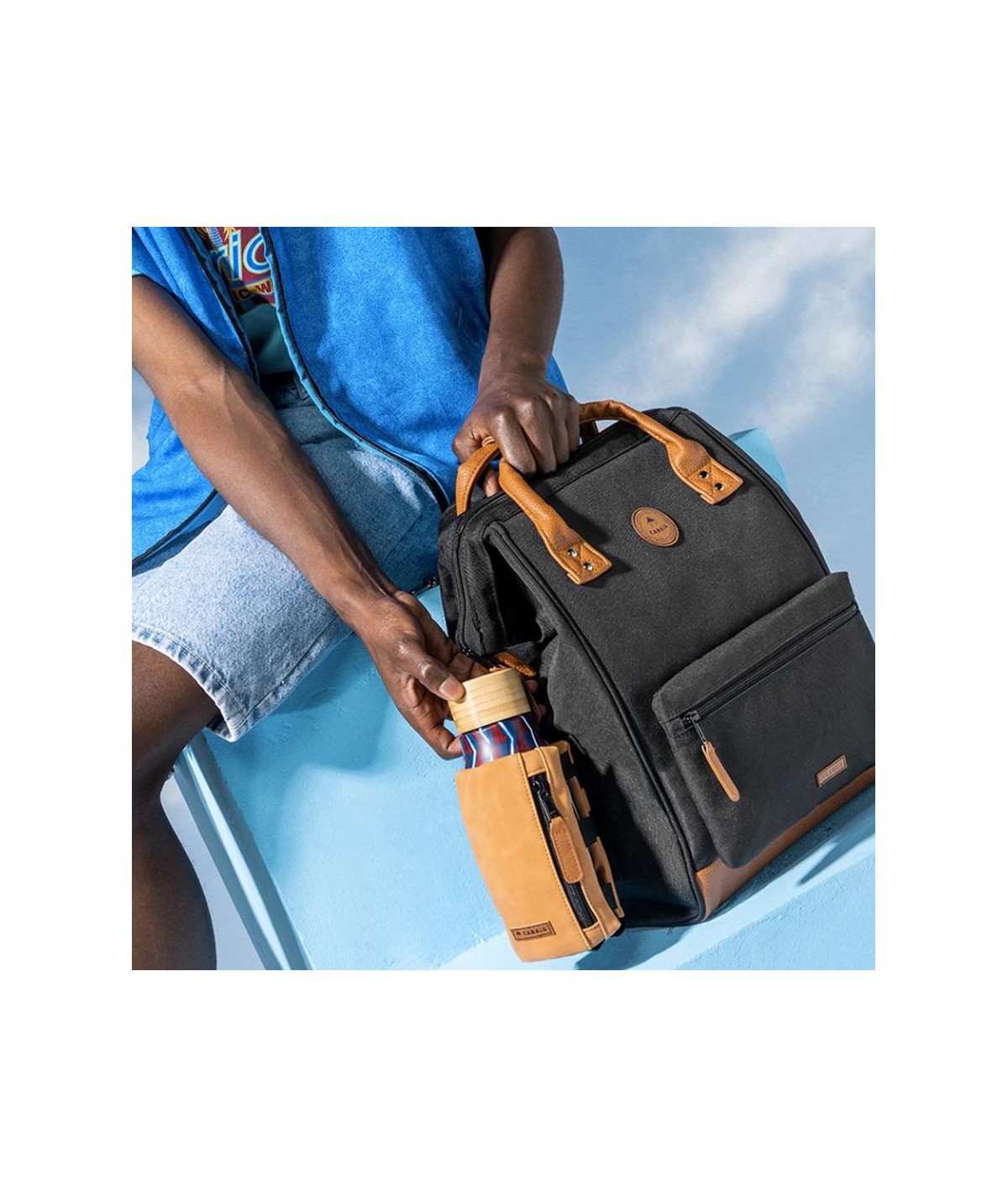 POCHETTE BOTTLE CABAIA