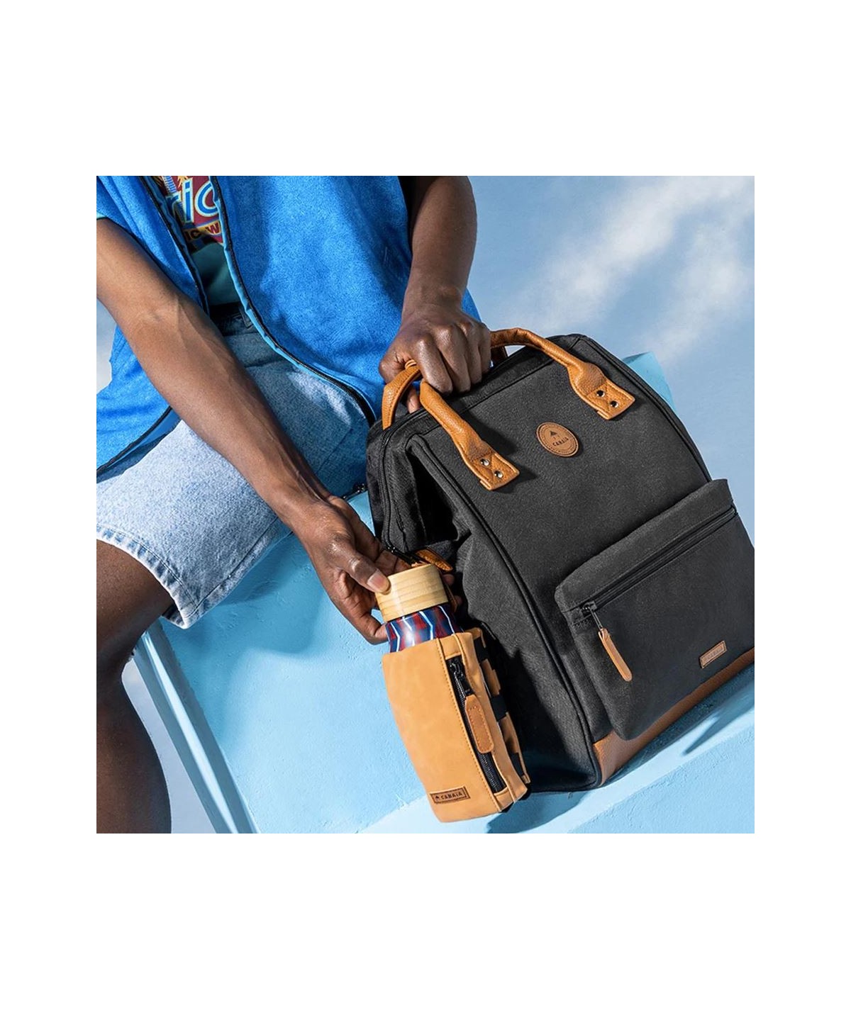 POCHETTE BOTTLE CABAIA