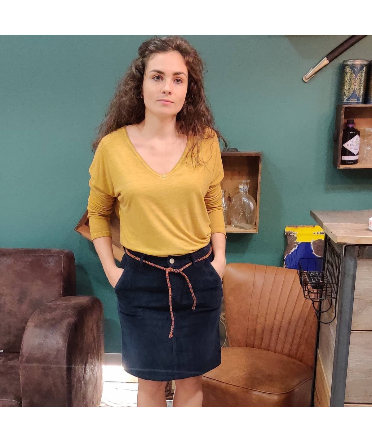 TSHIRT MANCHE LONGUE HAPPY