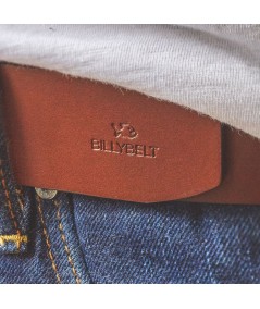 CEINTURE CUIR COGNAC