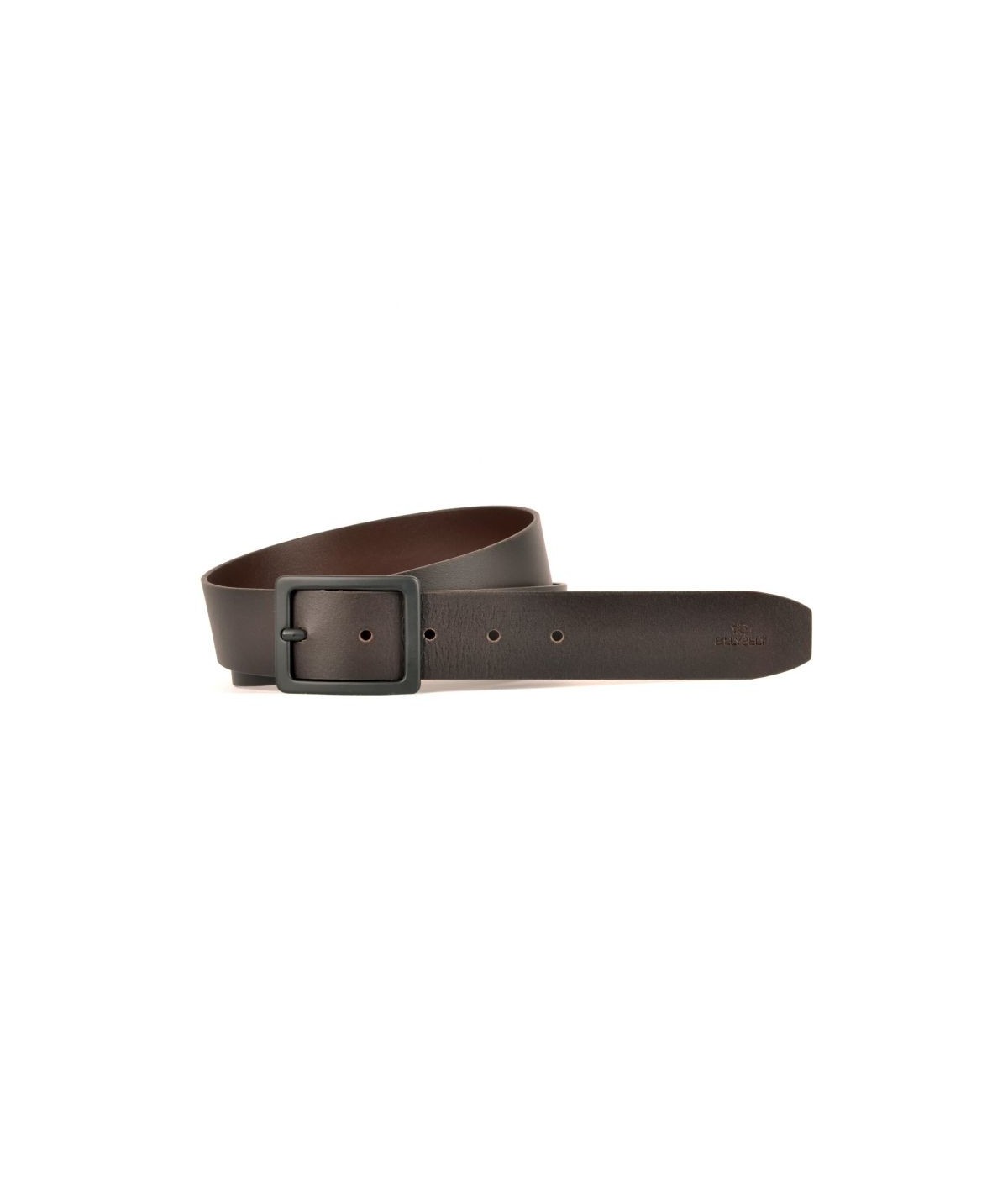 CEINTURE CUIR MARRON