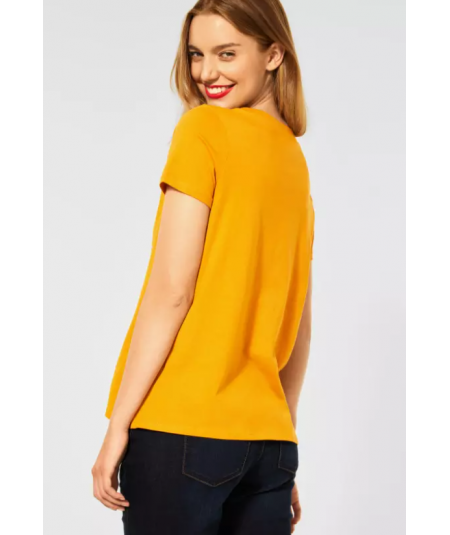 GLITTER PARTPRINT SHIRT