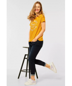 GLITTER PARTPRINT SHIRT