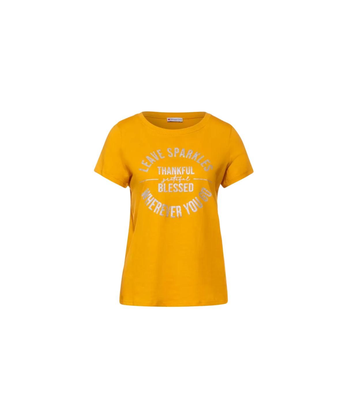 GLITTER PARTPRINT SHIRT