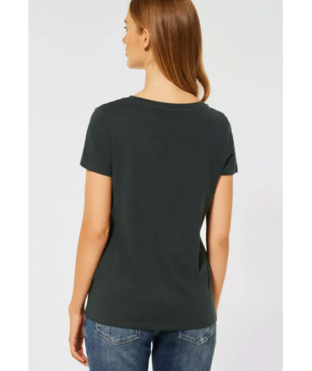 GLITTER PARTPRINT SHIRT