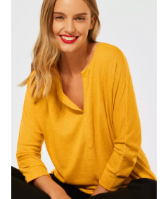 LTD QR linen look tunic