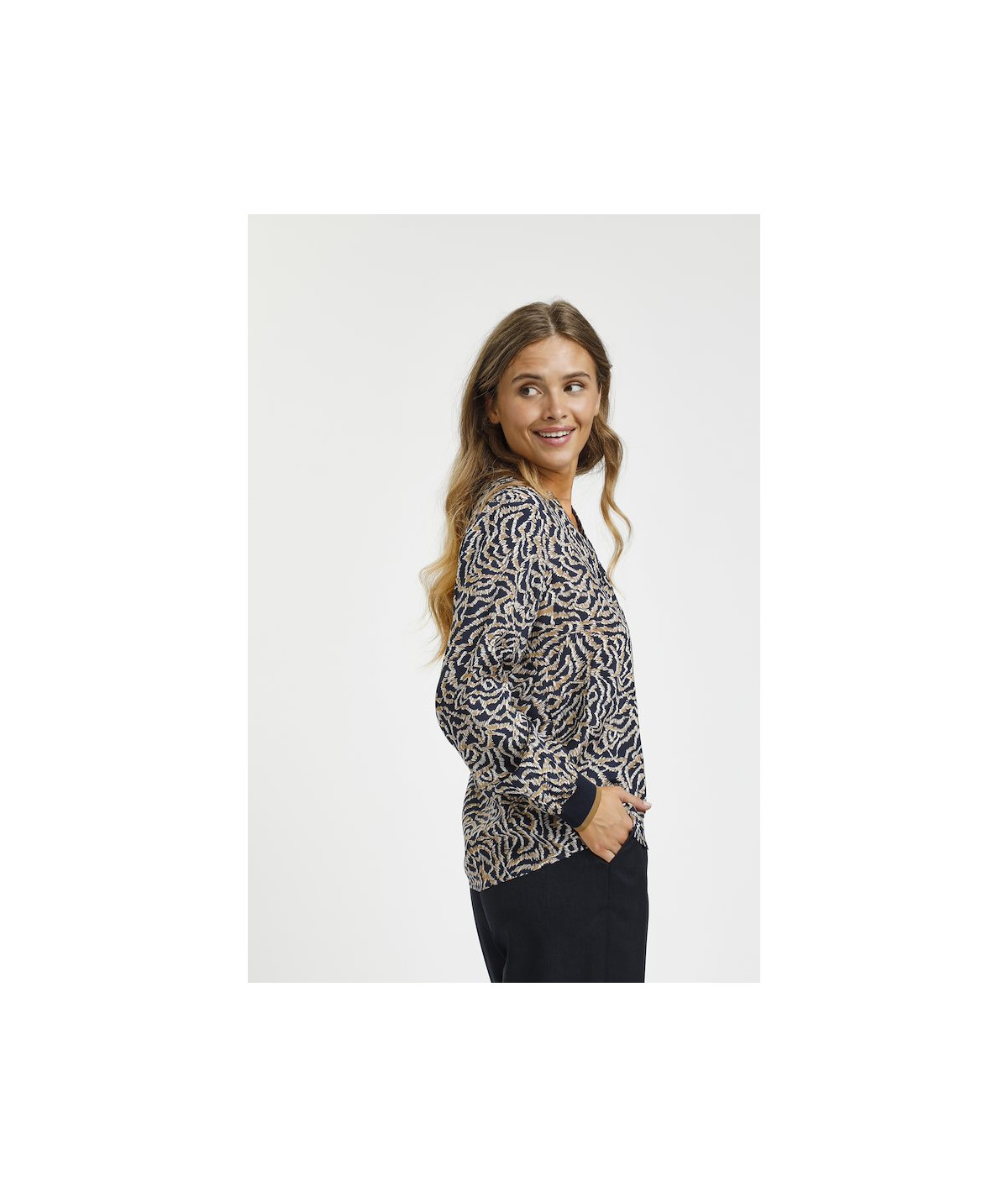 BLOUSE KALENOMA KAFFE