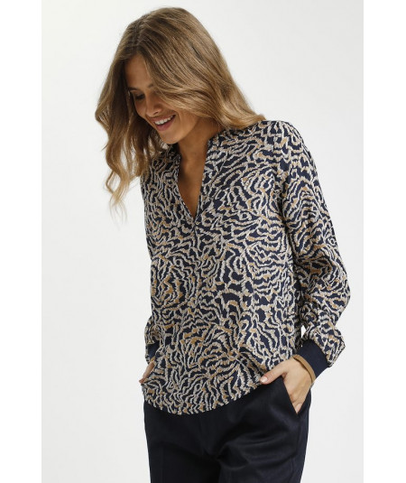 BLOUSE KALENOMA KAFFE